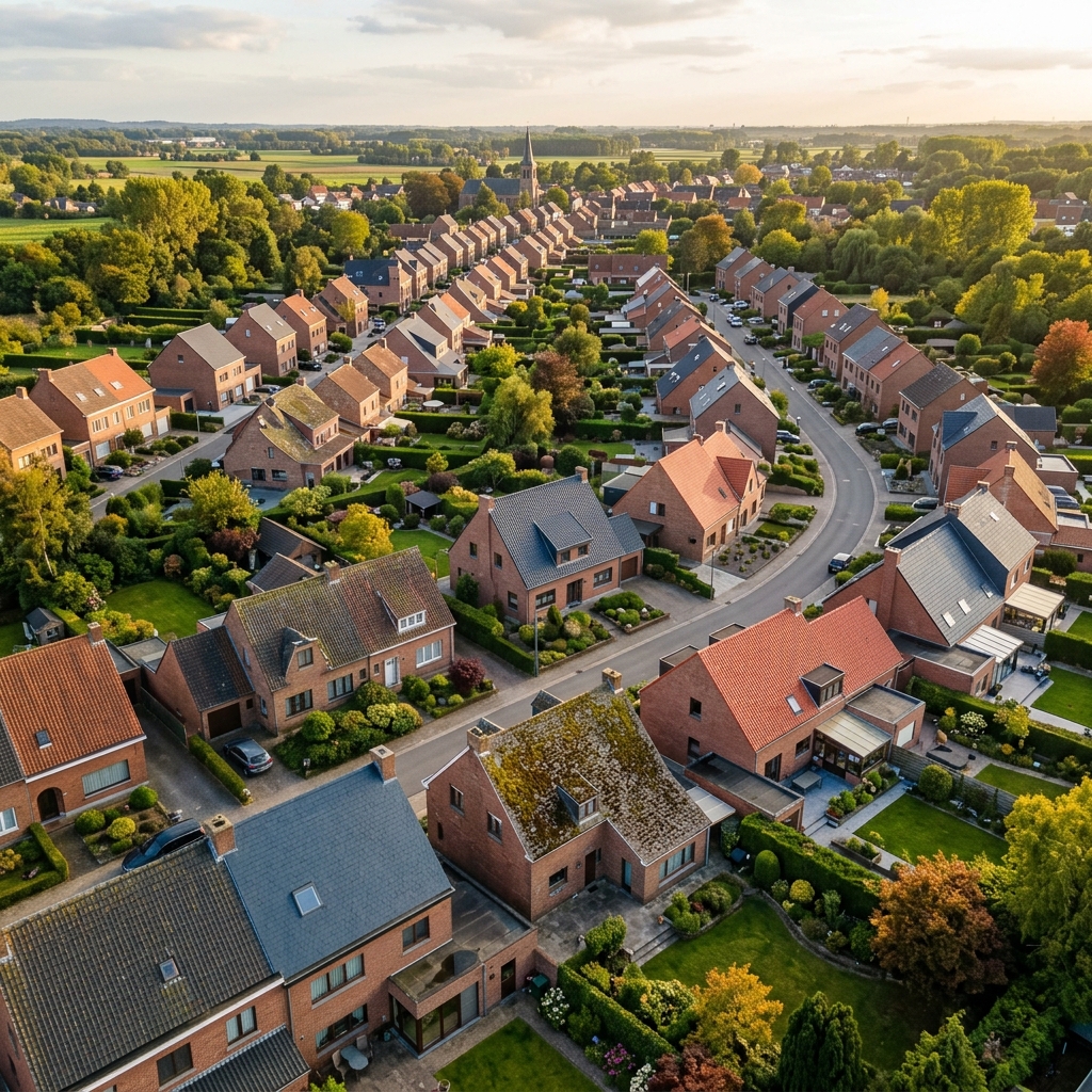 Nettoyage et démoussage de toiture en Belgique